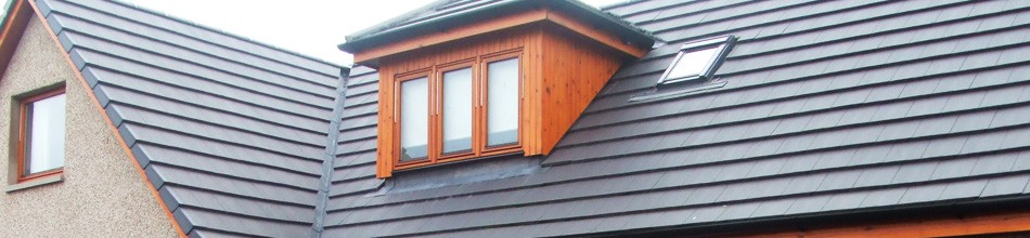 Factory cut roof tiles